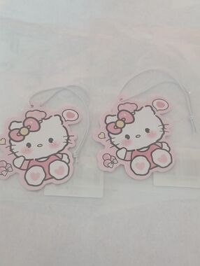 Hello Kitty hanging paper air freshener 2 Pack